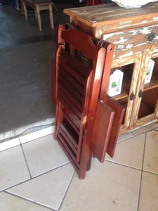Menor mesa dobrável: 0,70 X 0,70